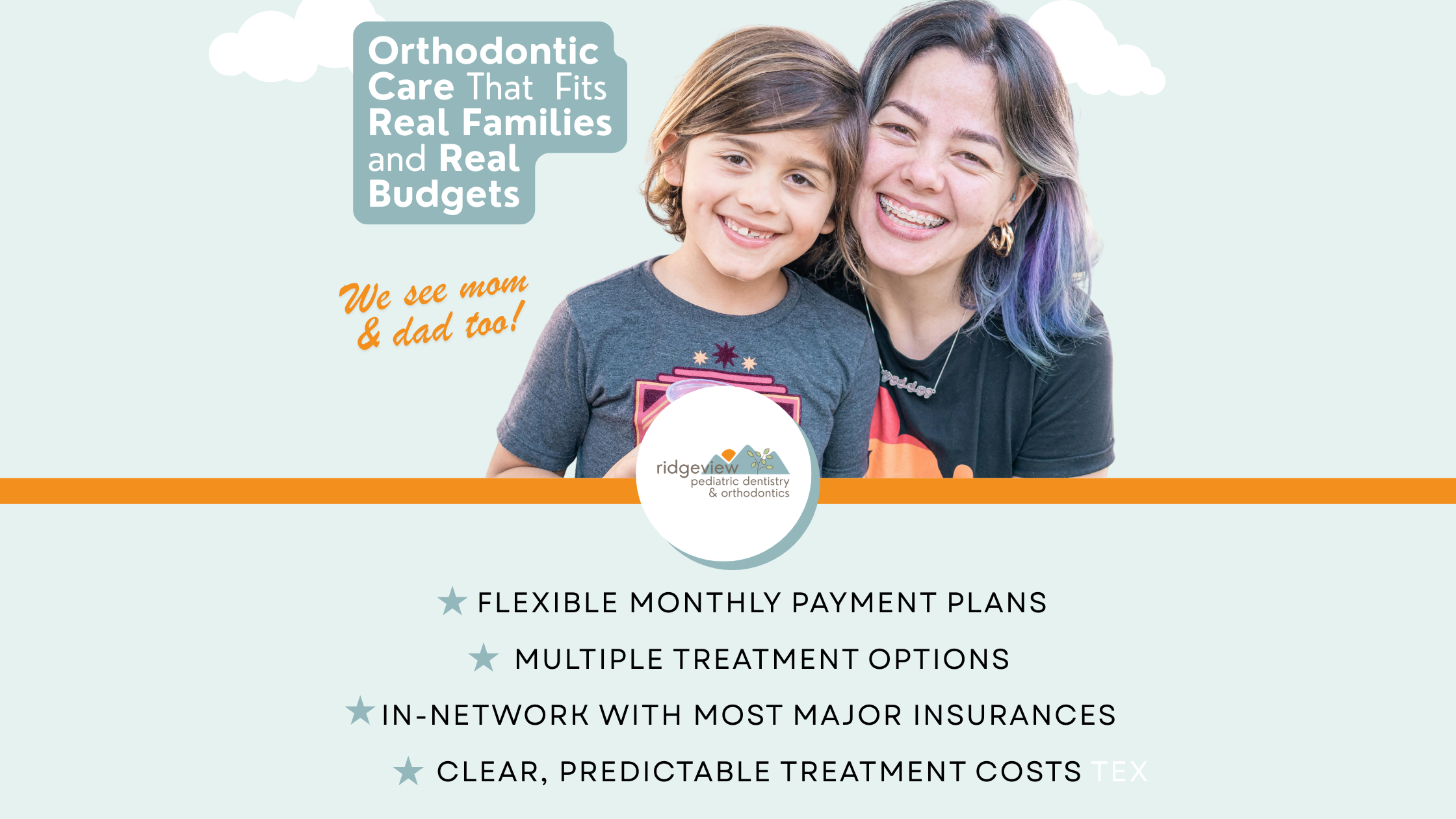 Affordable orthodontic treatment for families